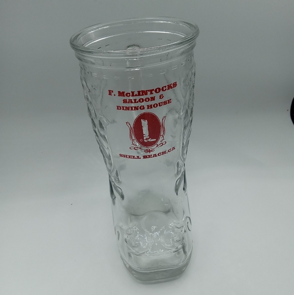 Glass F McLintocks Saloon & Dinning house Berr Mug - Picture 2 of 6